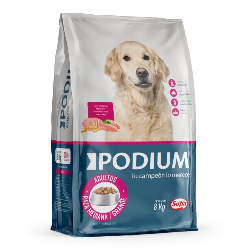 Adulto raza mediana grande podium 8 kg (Copy)